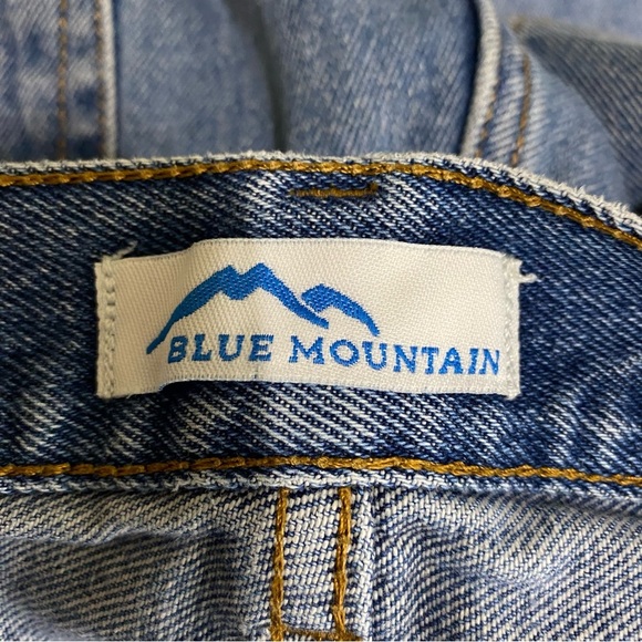 Blue Mountain Men’s Worn Ranch Work Condition Denim Jeans 38/30 - Picture 6 of 9